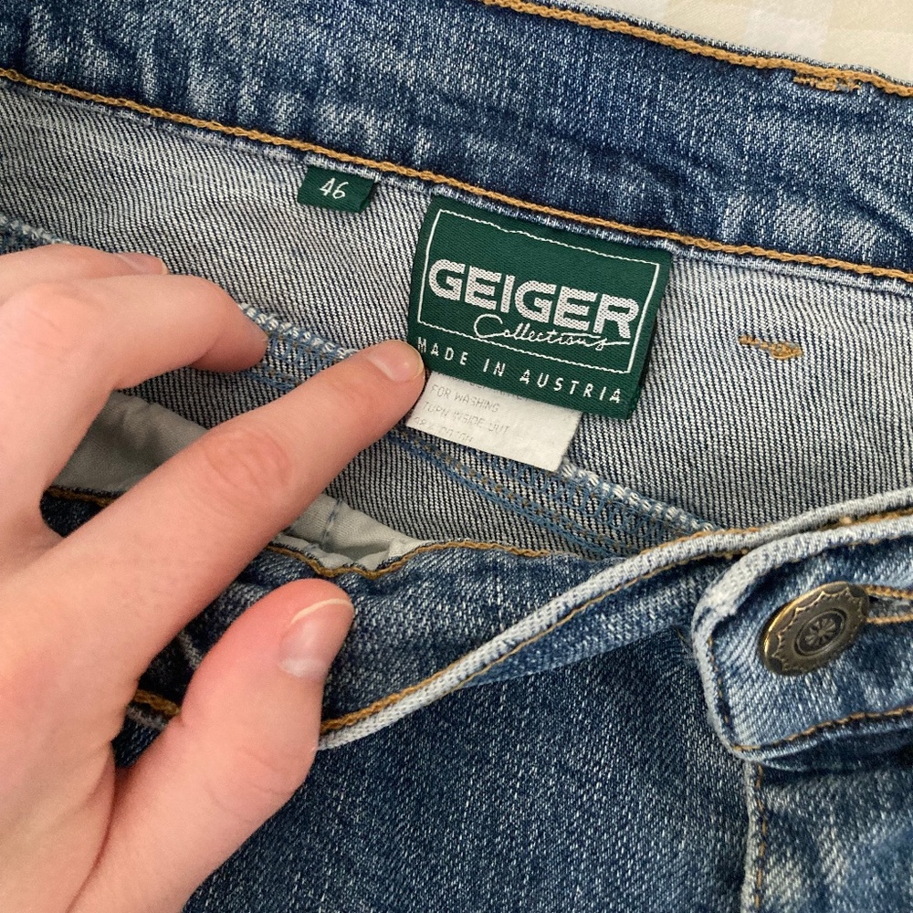 Geiger vintage straight jeans - Picture 6 of 11